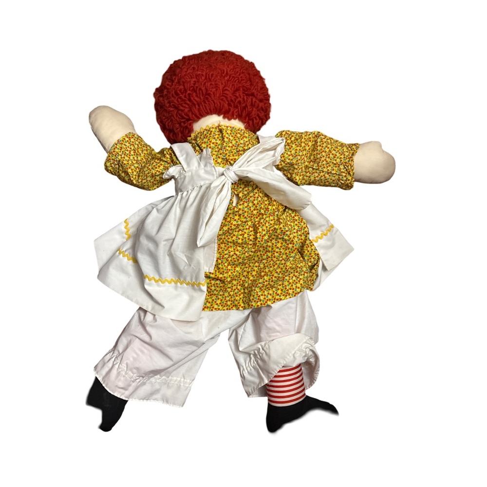 Classic Rag Doll with Red Hair 35” - Picture 2 of 2